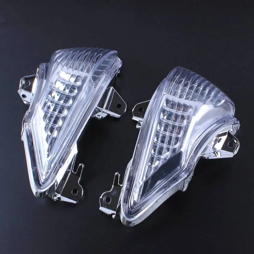 

Front Turn Signal Indicator Blinker Lens For Kawasaki EX650 Ninja 650R 2009-2011 ER650C ER-6N 2009-2010 Clear