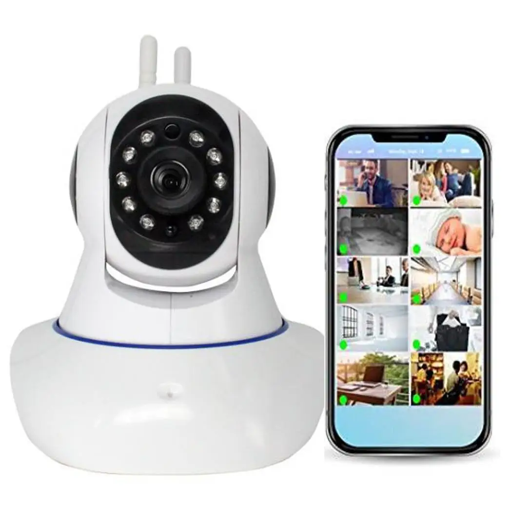 

3D HD Wireless WIFI Surveillance Camera Security Video Monitor