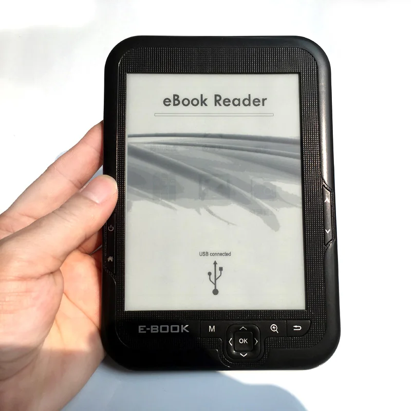 Double NOV on sale new 6 Inch 8GB Ebook Reader E Ink E Book Screen E Book E Ink E Reader MP3 with Case WMA PDF HTML