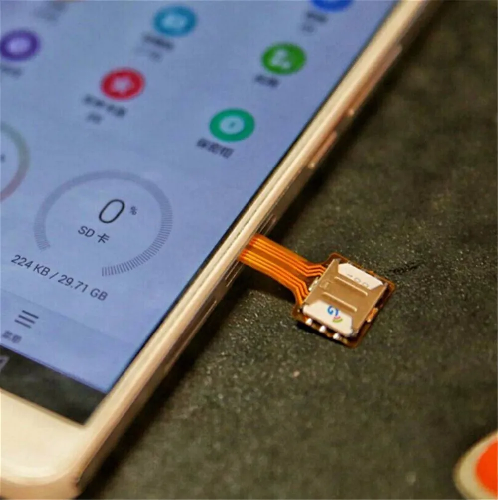 Топ гибридный двойной адаптер sim карты Micro SD Nano Sim удлинитель Android мобильный Xiaomi Redmi