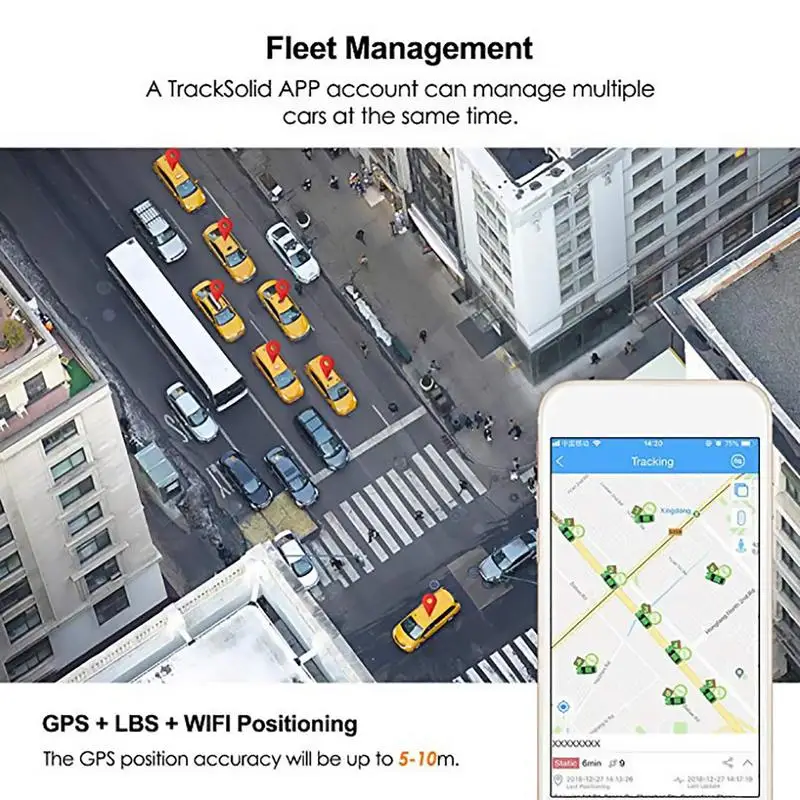 Автомобильный GPS трекер OBD Plug And Play автомобильный в реальном времени локатор с