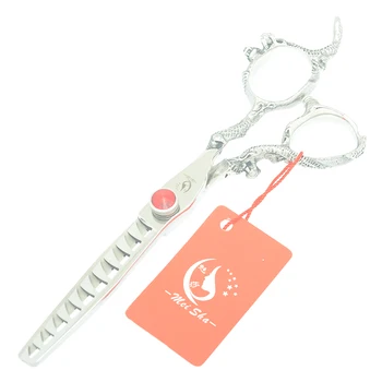 

Meisha 6.0 Inch Salon Barber Thinning Scissors 10 Teeth Fish Bone Hair Shears 440C Steel Hairdressing Cutting Scissors HA0474