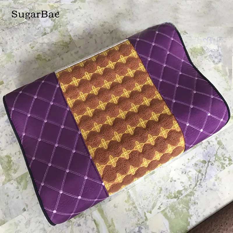 

Health Nanoparticle Massager Jade Natural Tourmaline Pillow For Neck Physical Therapy Korea Cushion Made in China