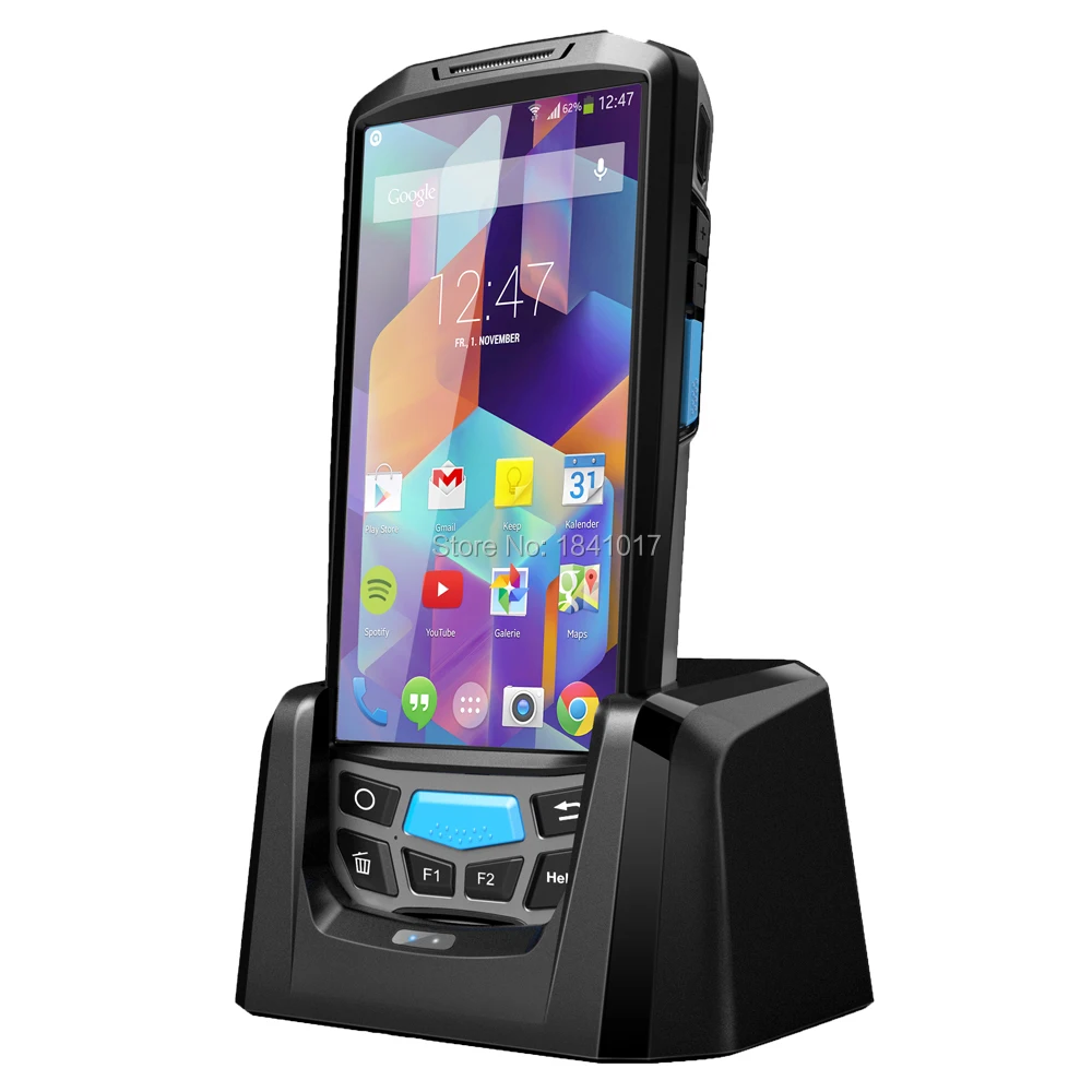 Rugged industrial Handheld android pda device mobile computer 1d 2d