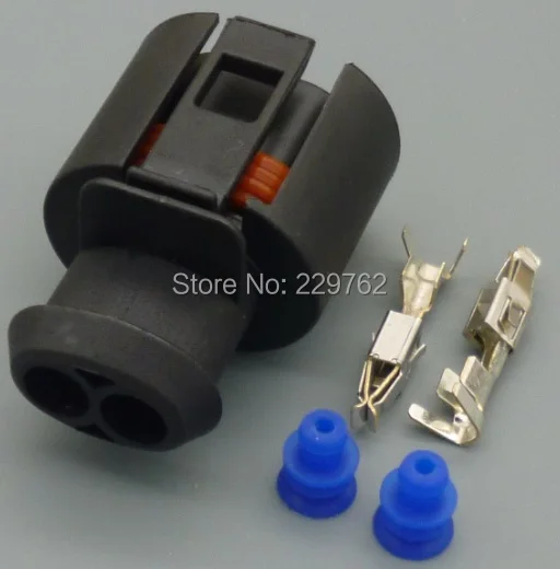 Shhworldsea 1 компл. 2 контактный автомобильный герметичный штекер водонепроницаемый