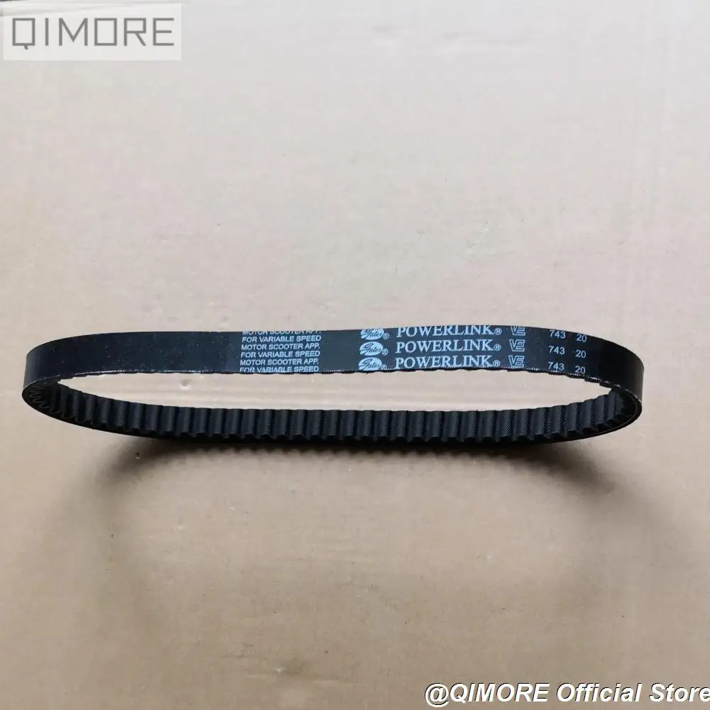 CVT Drive Belt Gates Powerlink 743 20 for Scooter Moped ATV QUAD 152QMI