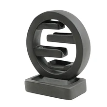 CNIM горячий черный ладан керамический обратный поток ладан горелка творческий домашний декор ладан держатель курильница Гостиная Офис орнамент