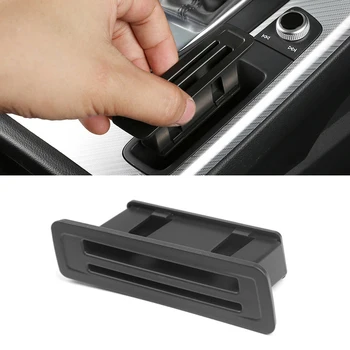 

For Audi A4L / A5 2017 2018 Car Center Control Parking Credit Card Slot Storage Holder Cover