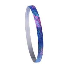 Модная прогулочная повязка на голову, Велоспорт, бег, печать волос, силиконовый браслет, антиперспирант, спортивный ремешок для волос, хорошее качество