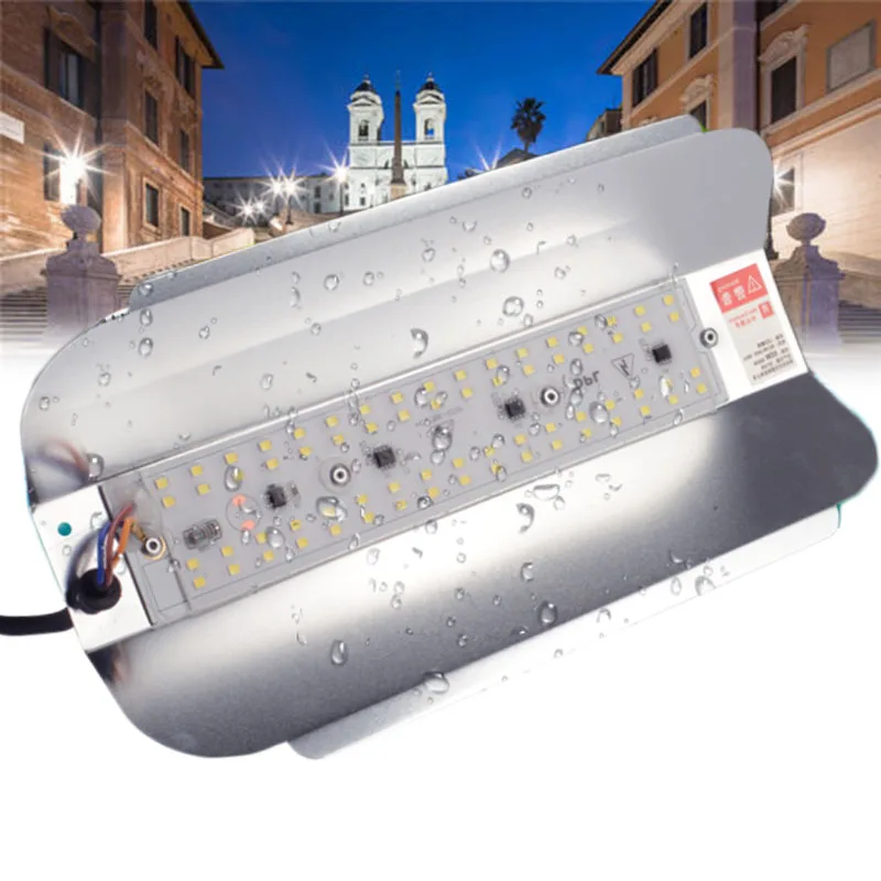 

220V/50W High Power LED Floodlight Light Outdoor Iodine-tungsten Landscape Lighting Lamp Waterproof High Quality