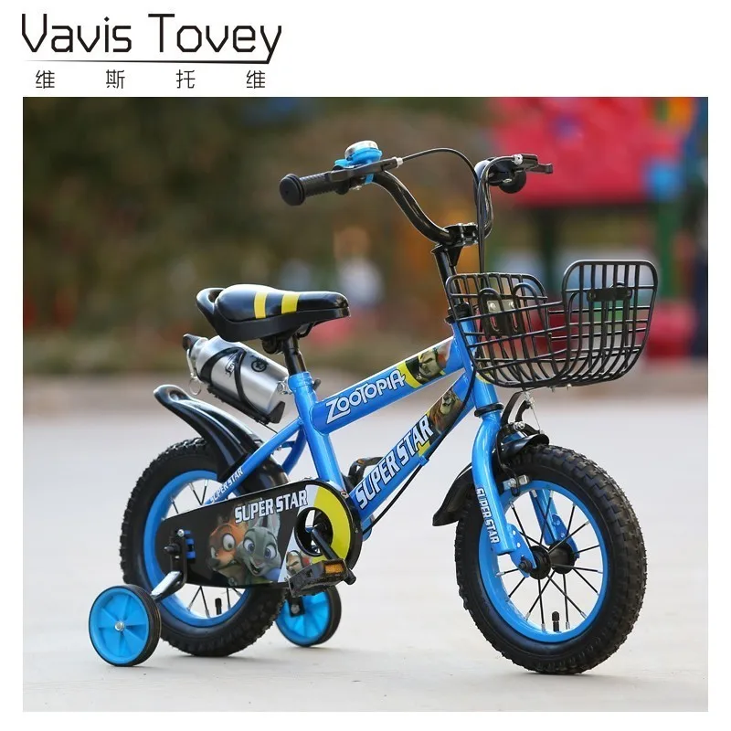 

Children's bike 16 inch child baby carriage 14 inch baby 2-3-6 years old men and women 12, inch sports car baby carriage flash