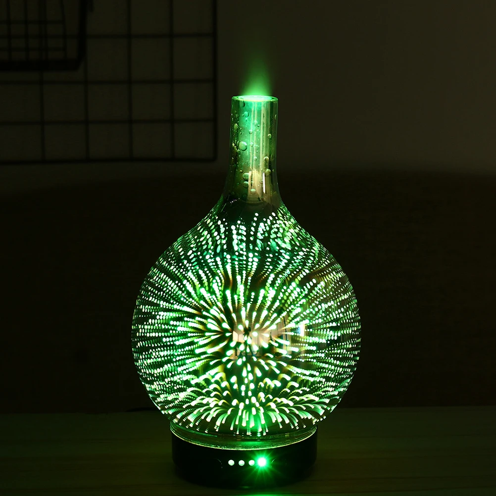 

1PC Colorful Electric Diffuser Firework Night Light Aroma Mister Essential Oil Aromatherapy Diffuser For Home Office