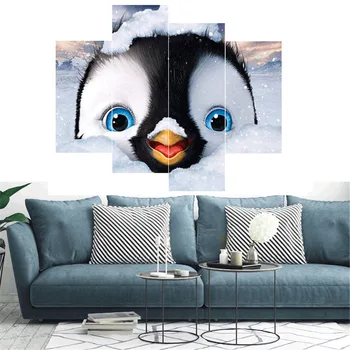 

Huacan Diamond Painting Penguin Diamond Embroidery Sale Full Square Pictures Of Rhinestone Mosaic Multi-picture Combination