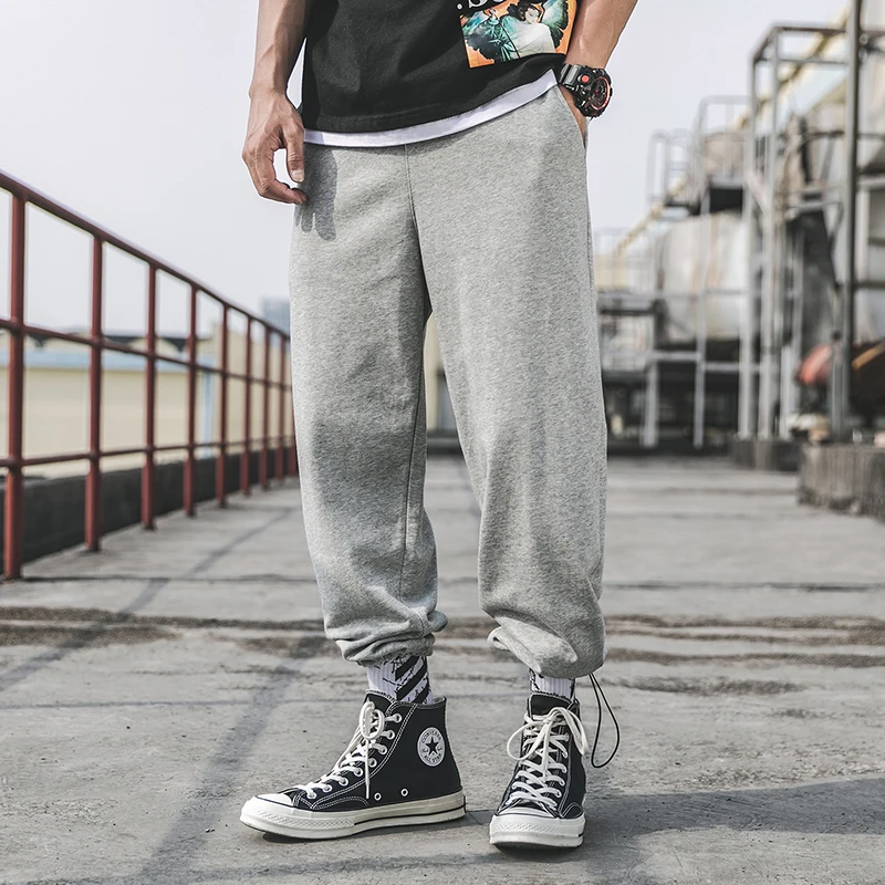 

Male jogger track Pants men cotton Spring With Legs Trousers active elastic harem hip hop slim Summer casual sweatpants
