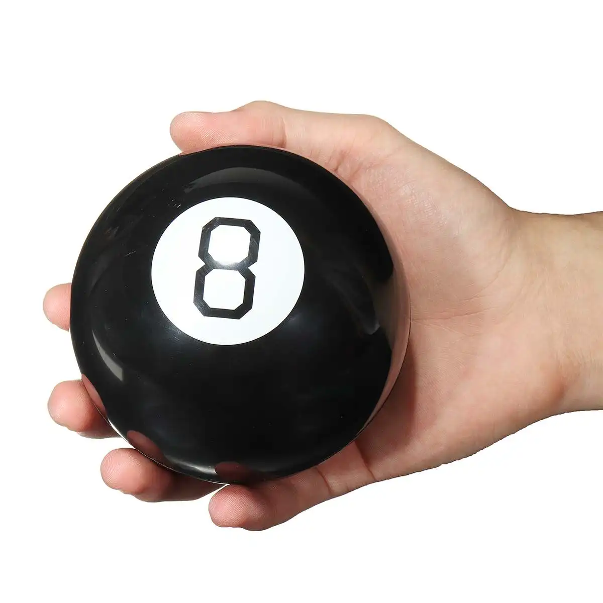 

Black Magic Ball Toy Charm Decision Plastic Fortune Teller Toy Answer Game Christmas Game Toy Balls New Year Gifts 10cm
