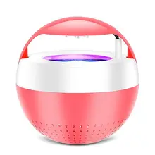 USB 220 В USB красный Killer адаптер лампа фотокатализатор 5 Вт 110 В москитный USB глушитель для дома синий ингалятор насекомых Led