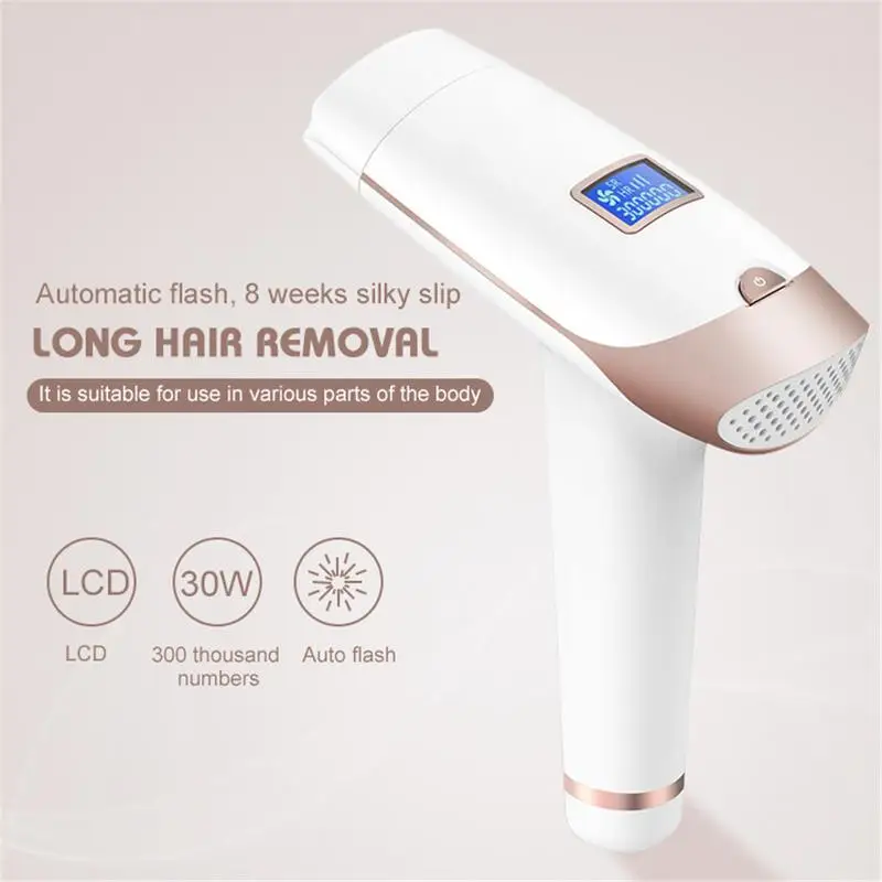 

Portable Handheld IPL Epilator LCD Dislay Permanent Hair Removal Device for Women Beauty Tool and Salon Supply