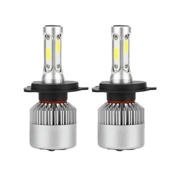 

CROSSTIGER 2PCS car headlight bulbs led Interface for H4 H1, H3, 880,881,H27,H7,H11,H8,H9,9005,HB3,H10,9006,HB4,H13,9003,9007