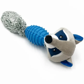 

1PCS Pet Dog Puppy Chew Toy Squeaky Plush Velvet Sound Toys Dog vocal pet plush toy training puzzle molar bite-resistant toy(R