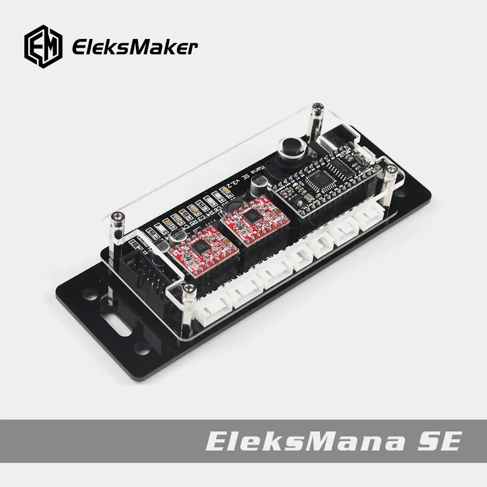 EleksMaker®EleksManaSE V3.2 2 оси шаговый двигатель драйвер плата контроллера для DIY чпу лазерный гравер контроллер