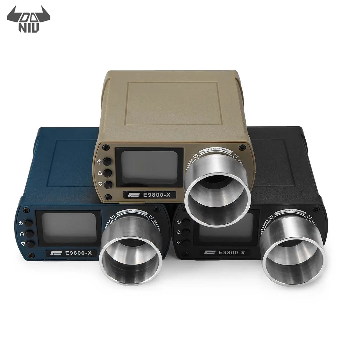 

DANIU E9800-X Shooting Speed Tester High-Precision Shooting Chronograph -10C to 50C 0-500J Firing-Kinetic Energy LCD Screen