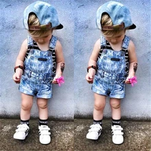 Милые джинсовые комбинезоны для маленьких мальчиков и девочек, комбинезон, шорты, комбинезоны, одежда,, новинка, шорты на лямках для маленьких мальчиков, джинсовые комбинезоны