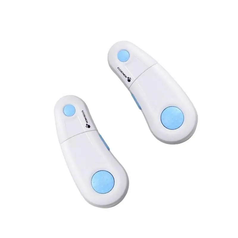 2 pcs الطفل الآمن الأطفال حماية غير مرئية قفل بمزلاج سلامة الطفل قفل أمان للأطفال درج الباب قفل خزانة الطفل الرضيع باب قفل