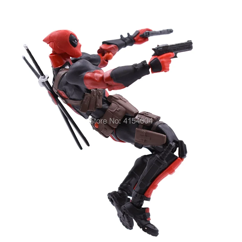 X men Super Hero Amazing Yamaguchi Deadpool фигурка ПВХ фигурка Коллекционная модель Рождественский подарок игрушка для детей