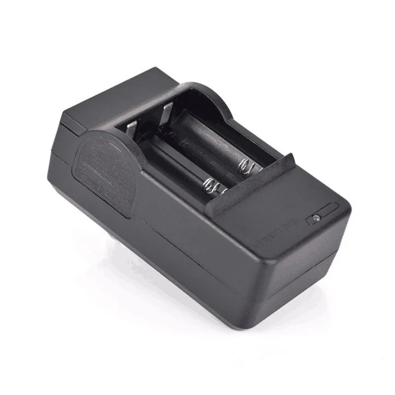 

1PCS 16340 Rechargeable Lithium Battery Charger US EU Plug Dual Battery Charger Wall Adapter For 16340 Battery