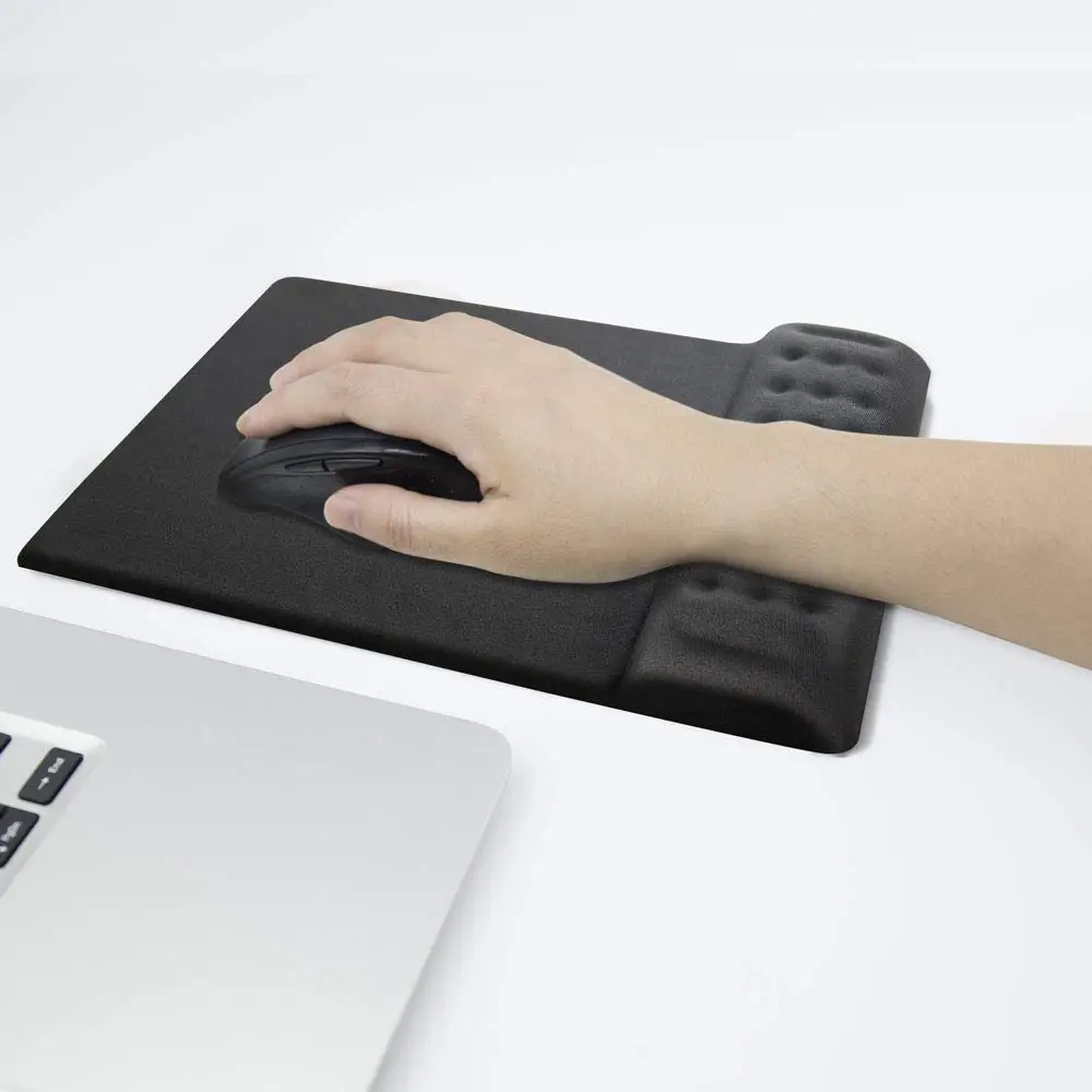 Эргономичный мягкий коврик для мыши с подставкой для запястья с эффектом памяти мягкая удобная подушка для поддержки запястья для офиса, компьютера, Lapto