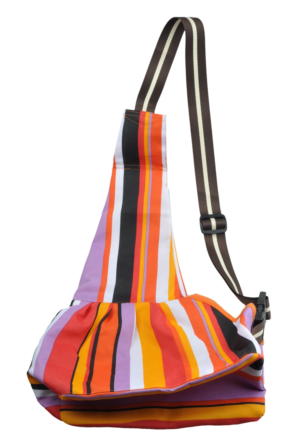 

Pet Dog Puppy Carrier Bag Oxford Cloth Dog Cat Carrier Single Shoulder Bag Stripe S