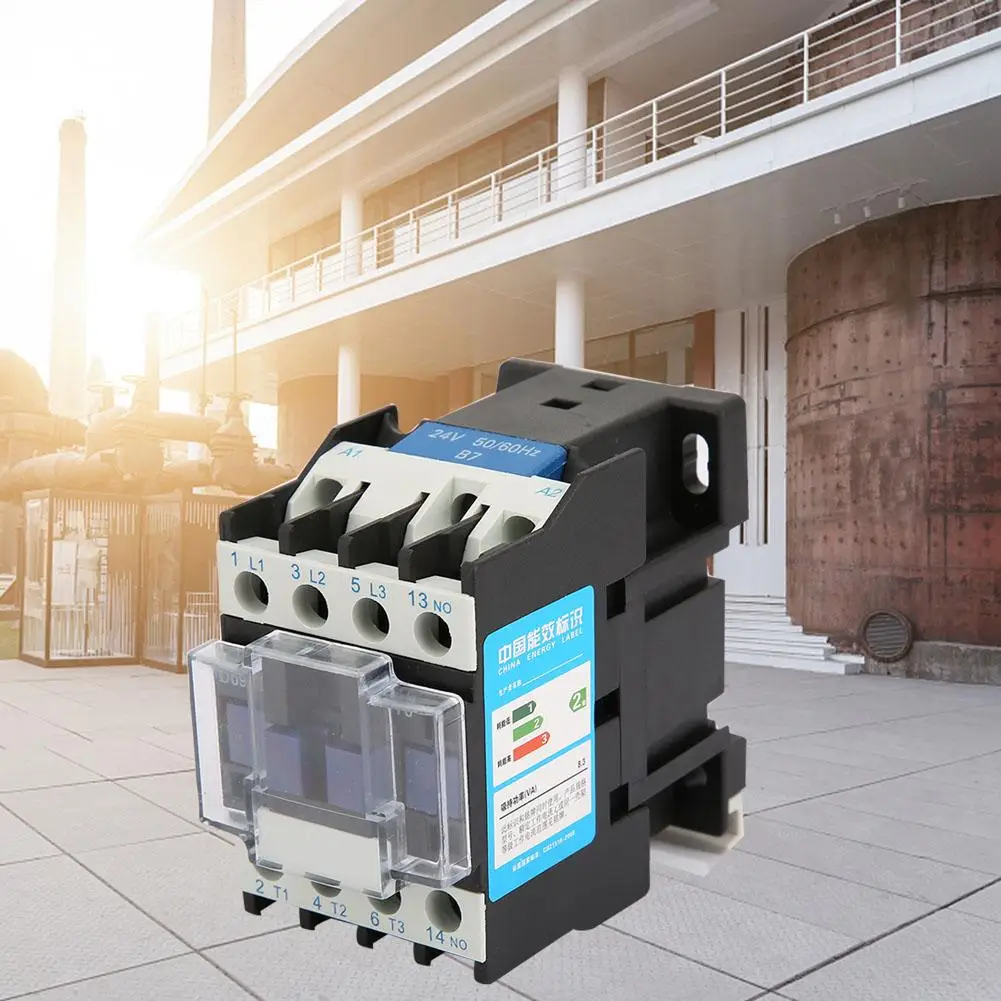

CJX2-0910 Contactor Electrico 24VDC/36VDC/48VDC/110VAC/380VAC 9A Rail Mount Contactor Industrial Electric Contactor