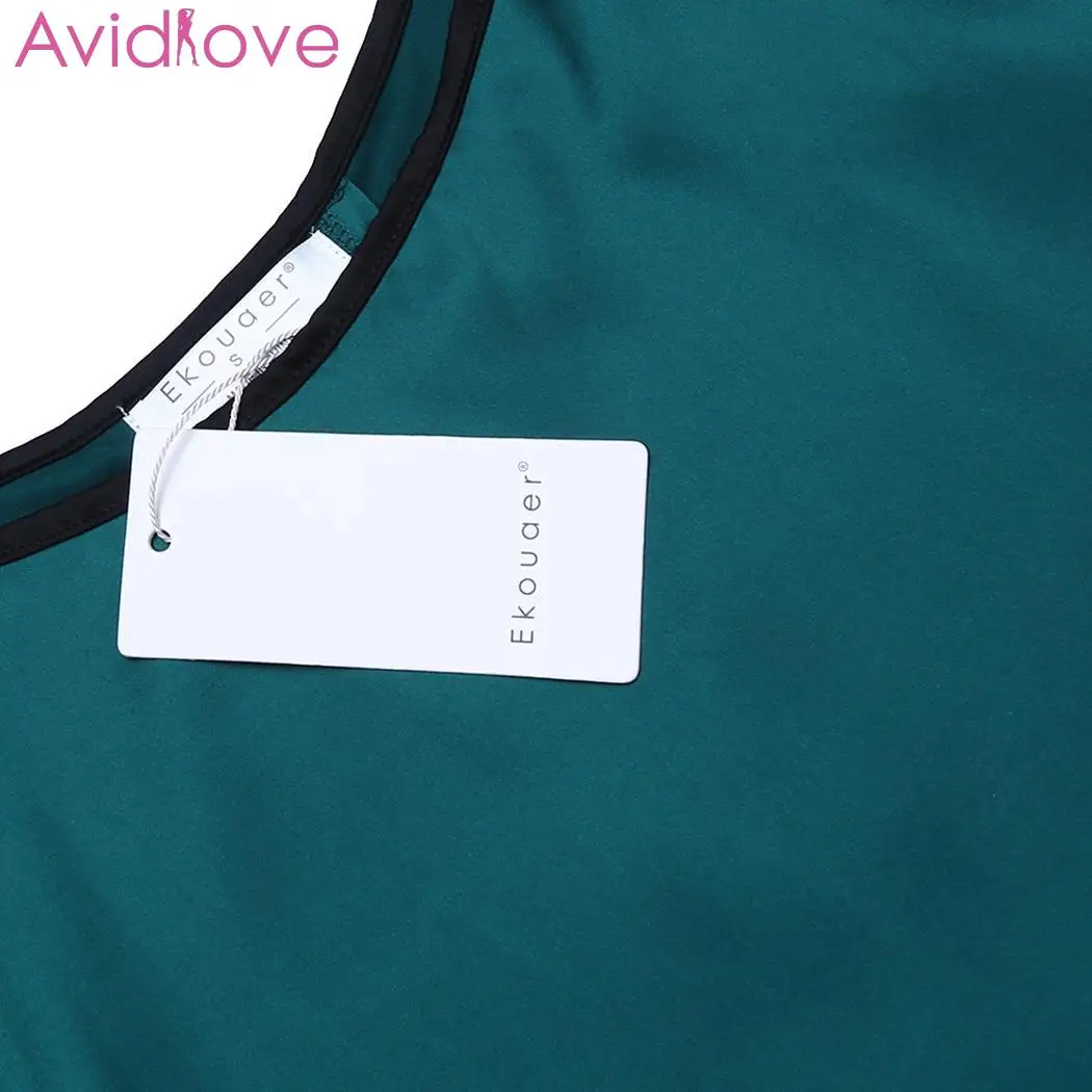 Женский пижамный комплект Avidlove атласная пижама с шортами топ + шорты большого