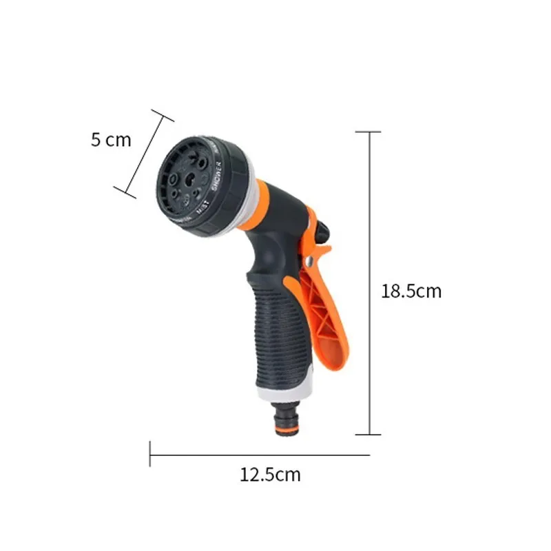 Сад поливочный пистолет опрыскиватели с разъемом шланг для поливка газона шланг брызг воды пистолет с соплом Чистка газон наборы для полива