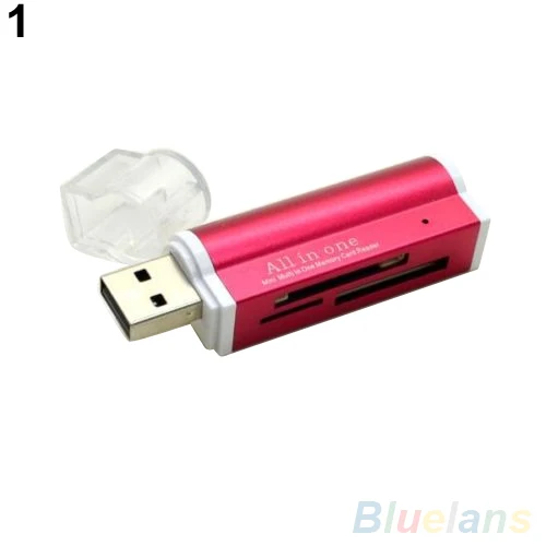 Mini USB 2 0 Multi Function High Speed Micro SD TF MMC SDHC Memory Card Reader 2