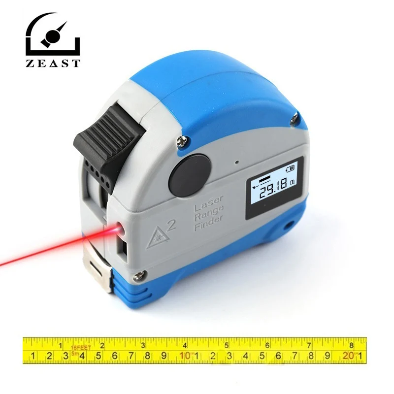

30M Laser Rangefinder 5M Anti-fall Steel Tape Measurment Infrared Digital Laser Distance Meter Measure Tool Tape Measure