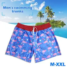 Фламинго шаблон печати одежда заплыва брюки для девочек шорты женщин одежда заплыва плавки костюм для мужчин Baech