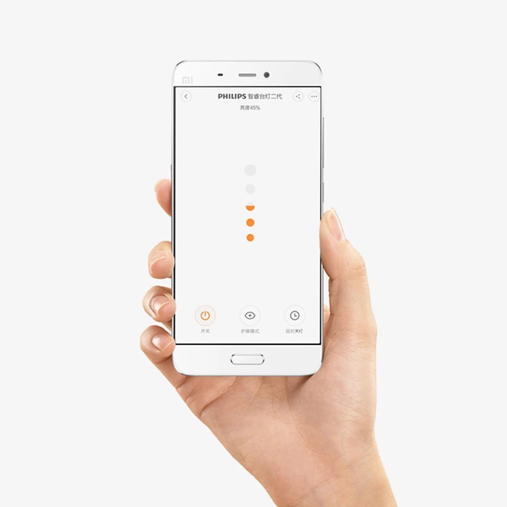 Xiaomi Mijia PHILIPS ночной Светильник Eyecare умная настольная лампа приложение умный светильник управления 4 светильник ing сцены xiaomi Настольный светильник