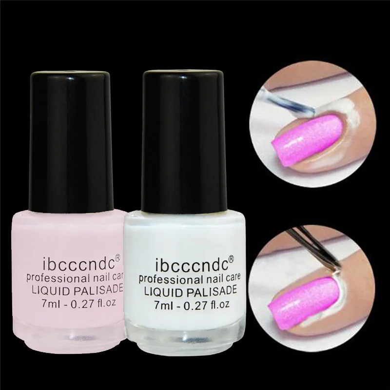 

Anti Overflow Glue Peel Off Gel Liquid Top & Base Tape Coat Nail Art Polish 7ml