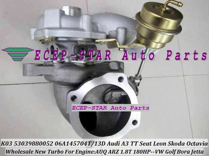K03 052 53039880052 06A145704T 06A145713D TURBOCHARGER For AUDI A3 TT SEAT Leon SKODA Octavia VW Golf Bora Jetta AUQ ARZ 1.8T (1)
