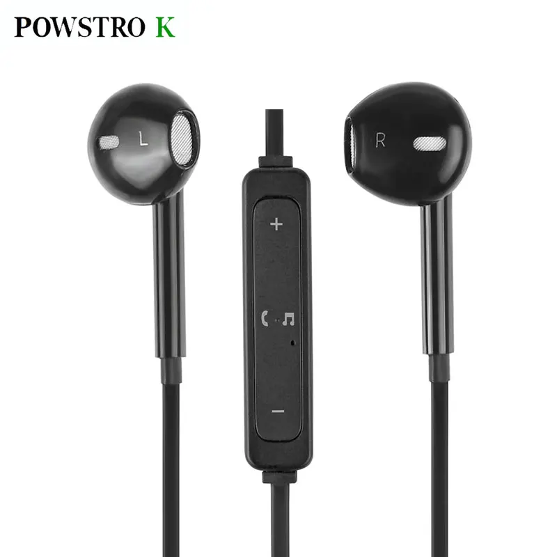 POWSTRO K спортивная Гарнитура Bluetooth 4 1 Стерео Наушники Беспроводные Hands-free