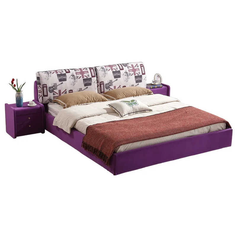 Tingkat Quarto Yatak Odasi Meuble De Maison Mobilya Room Modern Letto Matrimoniale Mueble Moderna Cama bedroom Furniture Bed