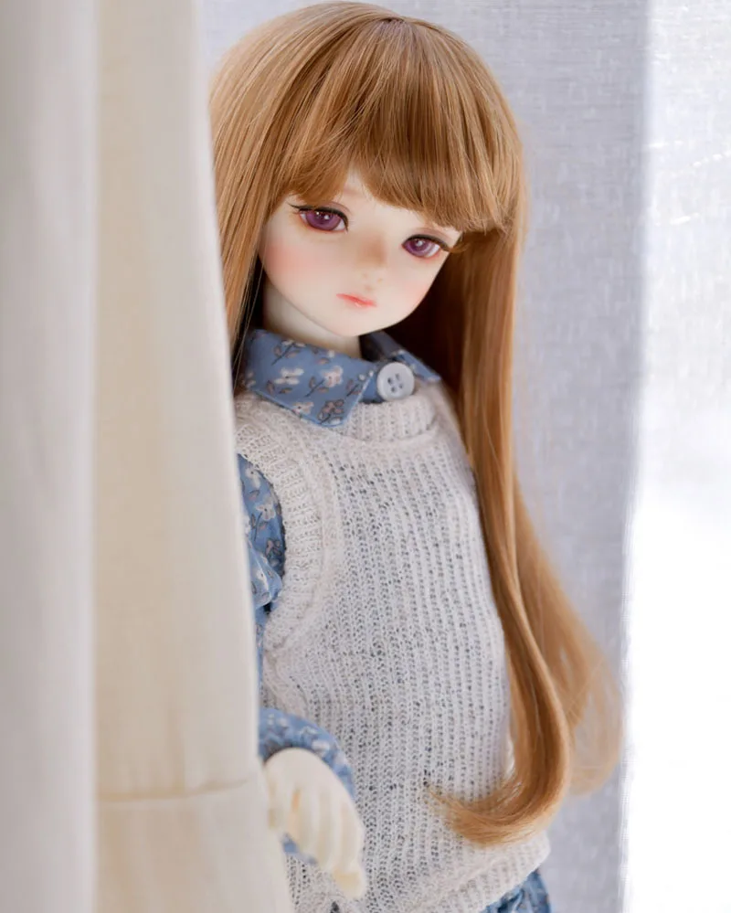 Кукла 1/4 Bjd Sd модная полимерная кукла Hodoo с макияжем подарок для маленькой девочки