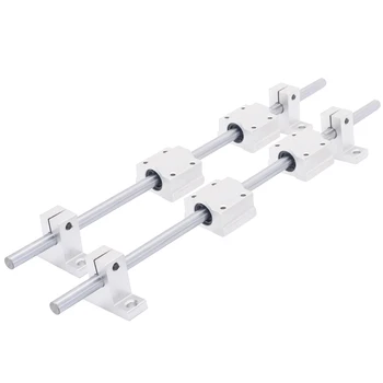 

Mayitr 8mm 300mm Linear Rail Shaft With SK8 SCS8UU Guide Support Bearing Slip Motor For DIY CNC Routers