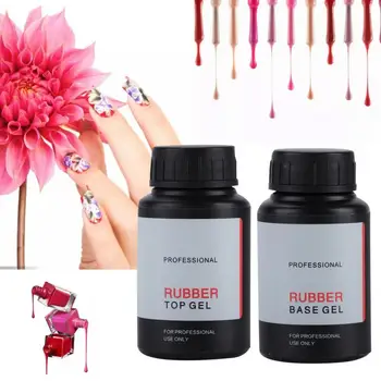 

30ml Top Base Coat Soak Off Gel Nail Polish UV Nail Gel Base Coat Topcoat Nail Art Polish DIY Nail Manicure Tool