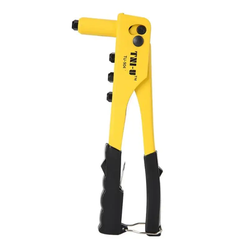 

9.5in/10in Rivet Gun Hand Riveter Nut Rivet Gun Kit Manual Threaded Nut Gutter Repair Tools