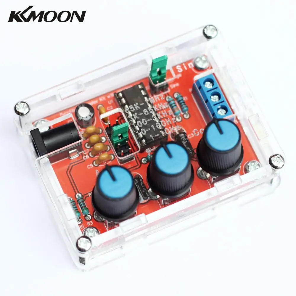 XR2206 функциональный генератор сигналов DIY Kit синус/треугольник/квадратный выход 1