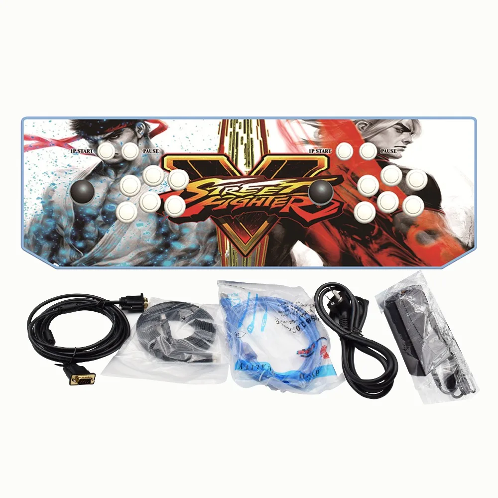ТВ jamma аркадная 6S 1500 В 1 игровая консоль 2 игрока файтинг рокер HDMI VGA USB выход с