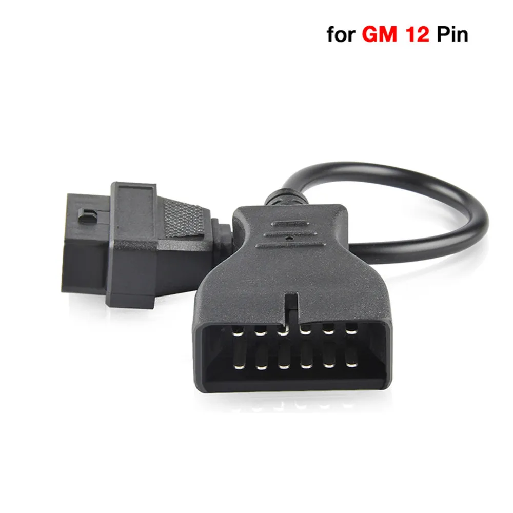 Для Gm 12pin Obd 2 Obd2 разъем Gm12 Автомобильный Диагностический кабель для Gm транспортных средств Obd кабель адаптер для 16pin Obd2 адаптер для Daewoo