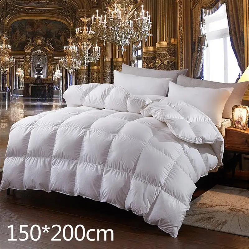 New 100 Goose Down Winter Quilt Comforter Blanket Duvet Filling